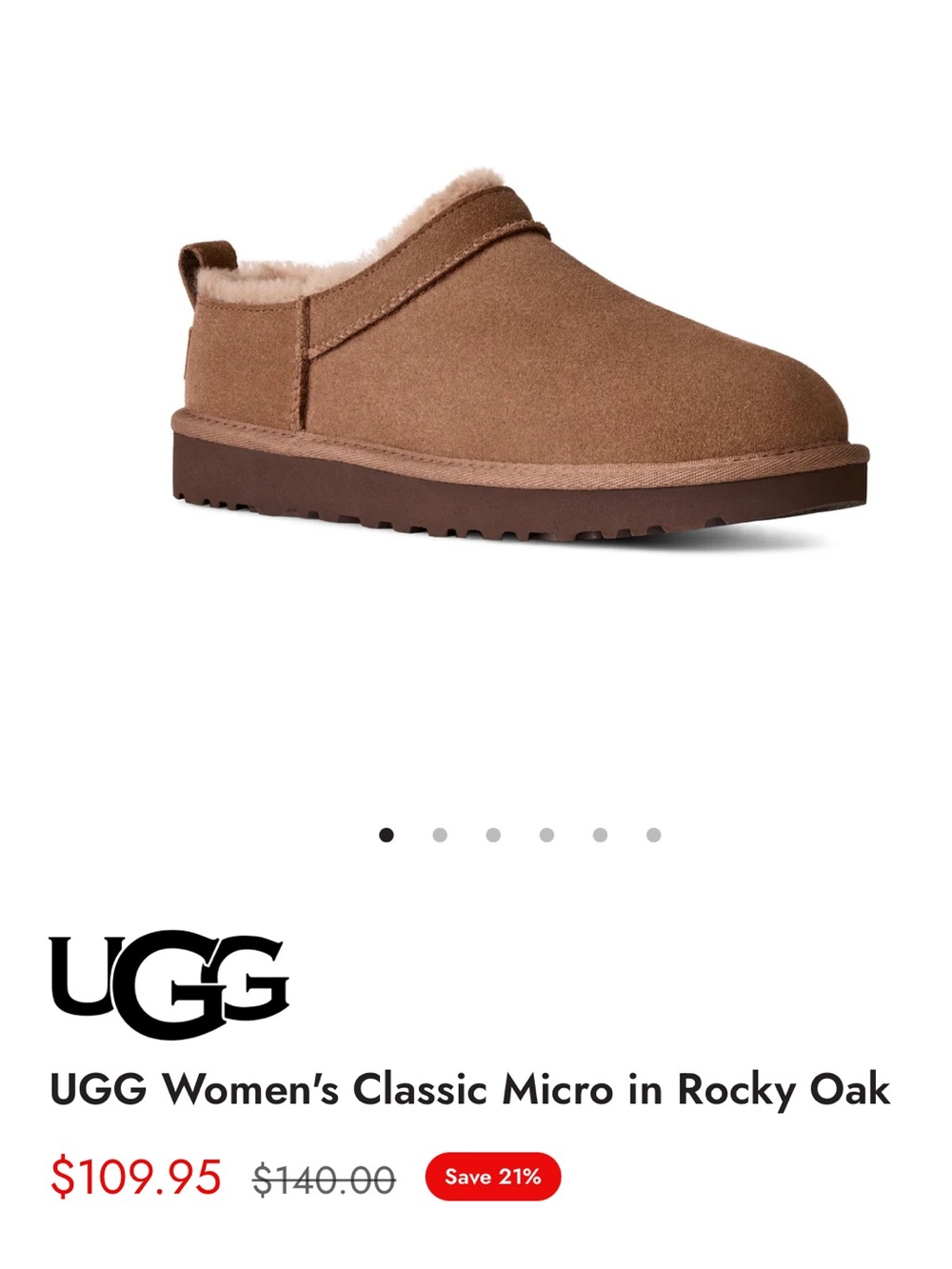 UGG Classic Micro